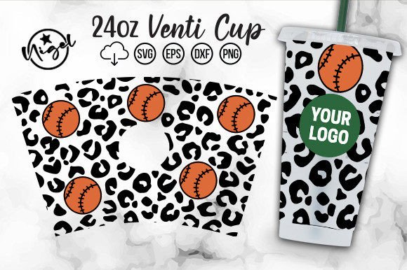Baseball Cold Cup Wrap Svg: Graphics & Crafts