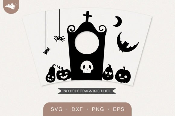 Halloween Cup Wrap Svg: Graphics and Crafts for Local Business