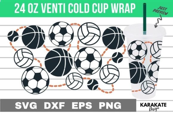 P.E. Teacher Venti Cup Wrap SVG – Graphics for Crafts